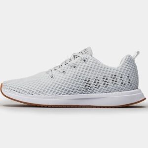 NOBULL White Mesh Runner Training Unisex Sneakers M 9/ W 10.5